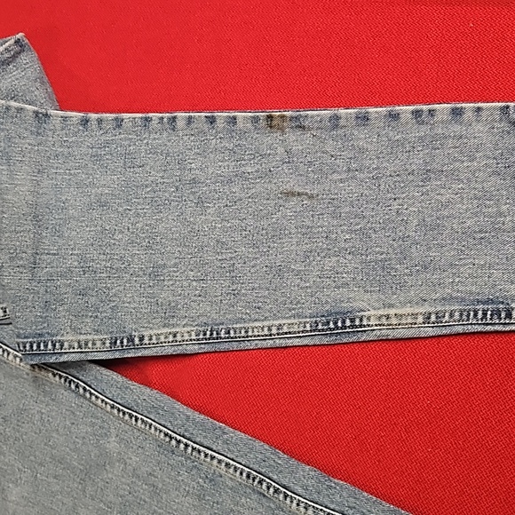 CHIC by H-I-S High rise 'Mom Jeans' 80s size 10 tall retro thick denim - Picture 13 of 13